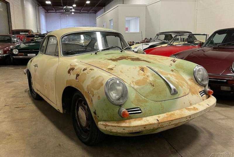За 60-летний ржавый Porsche, 40 лет простоявший в сарае, заплатили больше трех миллионов рублей