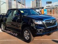В России засняли новый китайский пикап Dongfeng