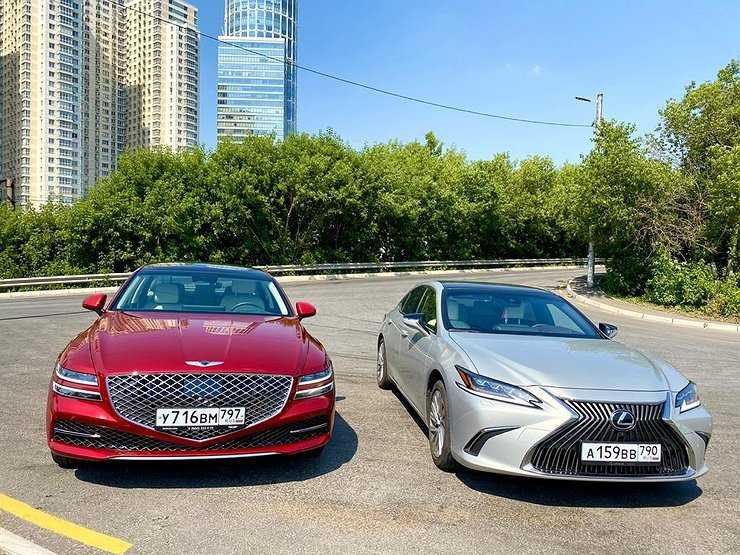 Борзость против опыта: сравнительный тест-драйв Genesis G80 и Lexus ES