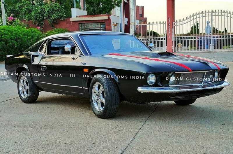 Из старого Hyundai Accent сделали точную копию Ford Mustang`1969
