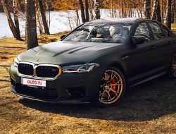 Известный блогер продает суперседан BMW M5 CS. Его автомобиль — самый дешевый в России