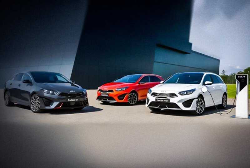 Kia показала обновлённое семейство Ceed за день до премьеры