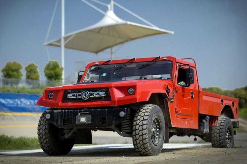 Преемник армейского Hummer H1 поступил в продажу в Китае