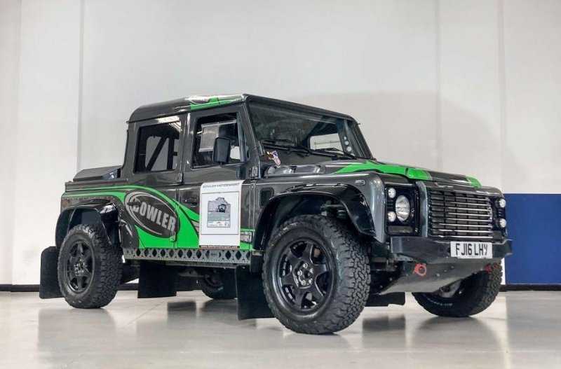 Самый быстрый и мощный Land Rover Defender продадут с аукциона