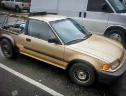 Старенький Honda Civic оснастили двигателем V8
