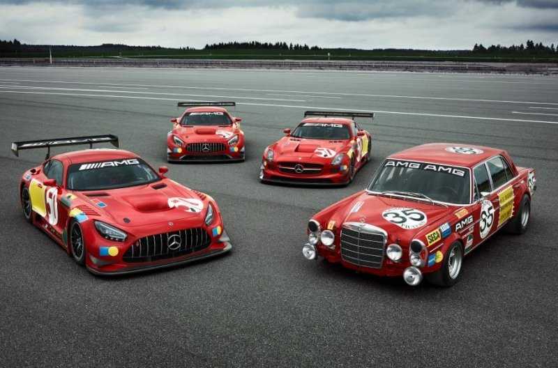 Трио споркаров Mercedes-AMG напомнит об успехе «Красной свиньи»