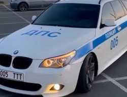 В Эстонии BMW раскрасили в цвета российской ДПС. Итог – уголовное дело