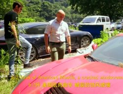 В Китае нашли кладбище очень дорогих автомобилей. Видео