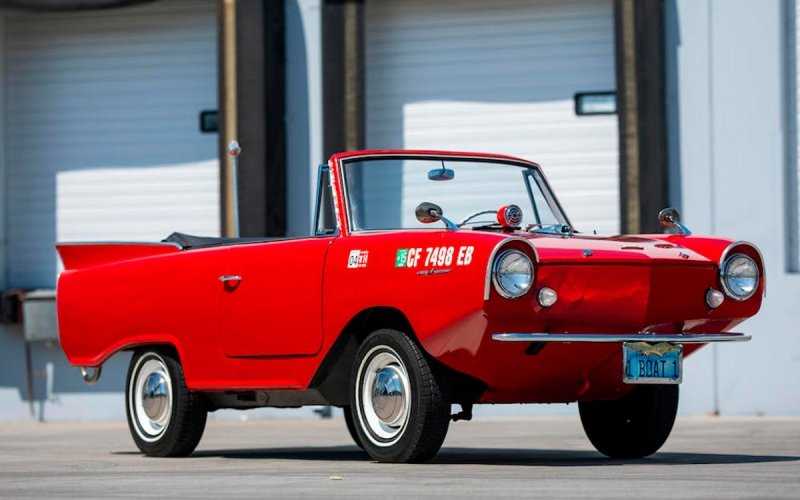 
            Малолитражный кабриолет-амфибию Amphicar выставят на аукцион. Фото
        