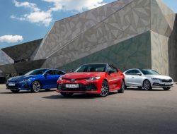Лига чемпионов: сравнительный тест Camry, Kia K5 и Octavia