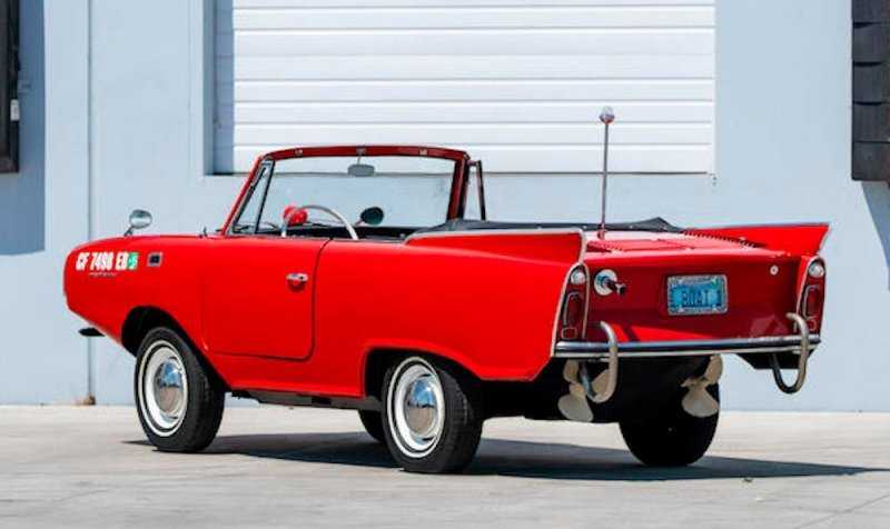 
            Малолитражный кабриолет-амфибию Amphicar выставят на аукцион. Фото
        