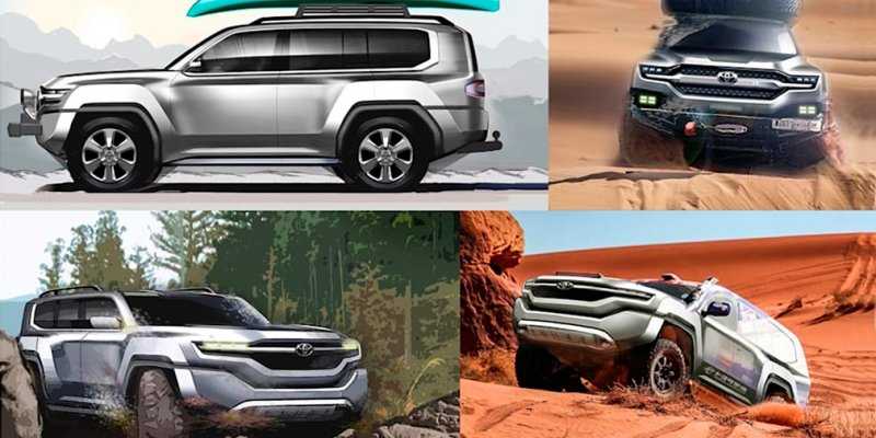 
            Toyota показала невоплощенные эскизы Land Cruiser 300
        