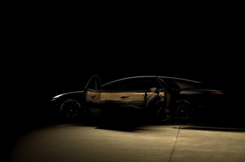 Audi показала фронтальную часть роскошного электрокара Grandsphere