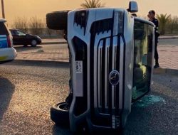 Новый Land Cruiser 300 попал в серьезное ДТП сразу после покупки. Фото