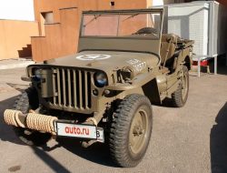 Военный внедорожник 1944 года выставили на продажу за ₽3,7 млн. Фото