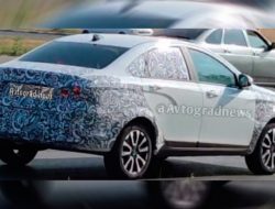 Обновленный седан Lada Vesta Cross сфотографировали во время тестов