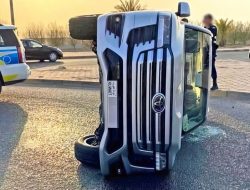 Ещё один новый Toyota Land Cruiser попал в серьезное ДТП сразу после покупки