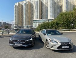 Коса на камень: сравнительный тест-драйв Lexus ES и Volvo S90