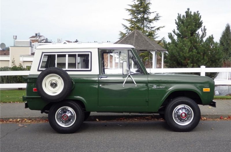 Новый Ford Bronco начнут красить в цвет внедорожников первого поколения