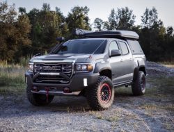 Пикап GMC Canyon подготовили для внедорожных путешествий