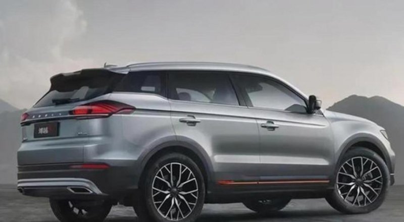Появилась фотография Geely Atlas Pro с дизайном в стиле Lada