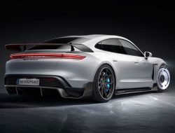 Porsche Taycan получил «злой» обвес в стиле GT3 RS