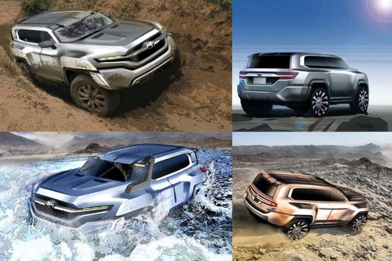 Посмотрите, как мог выглядеть Toyota Land Cruiser 300