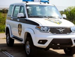 УАЗ «Патриот» заступил на службу в армию Сербии