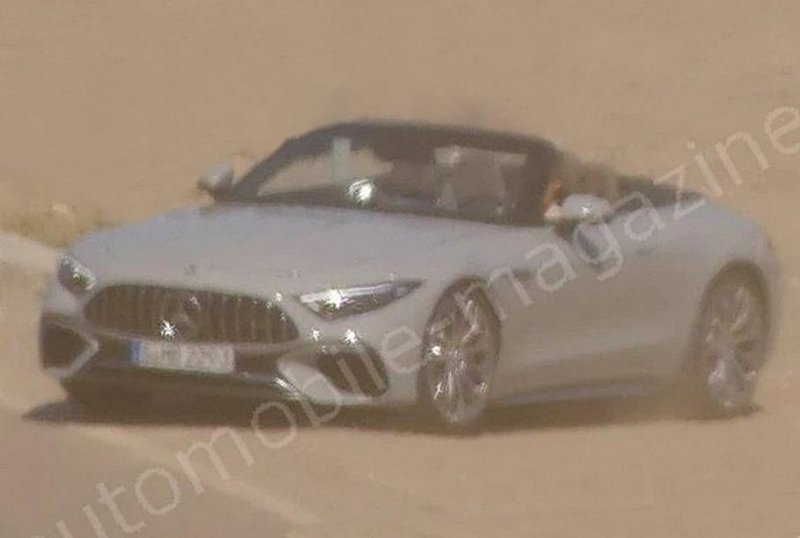 Внешность нового кабриолета Mercedes-AMG SL раскрыта до премьеры