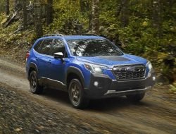 Появились первые фотографии Subaru Forester для тяжелого бездорожья