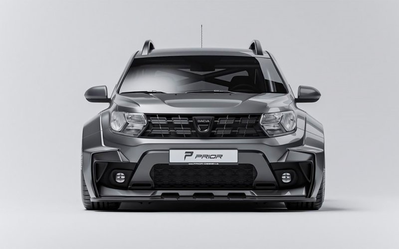 
            Кроссовер Renault Duster сделали похожим на гоночную машину
        