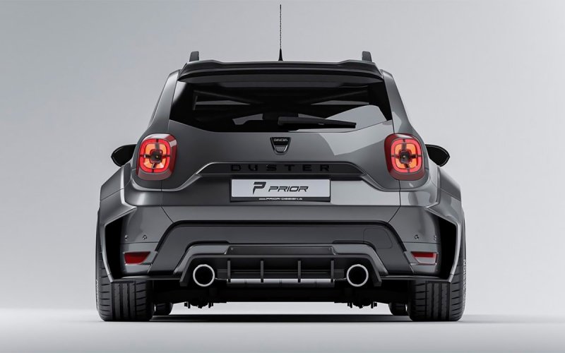 
            Кроссовер Renault Duster сделали похожим на гоночную машину
        