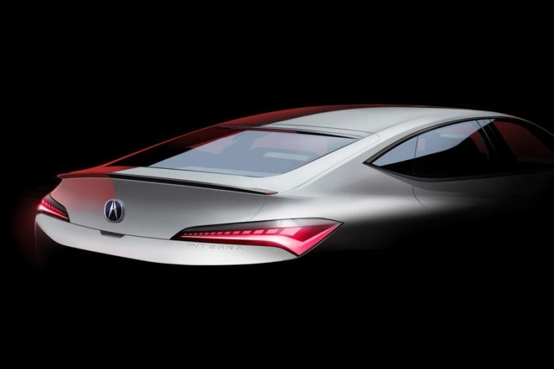 Acura раскрыла дизайн возрожденной Integra: новое изображение