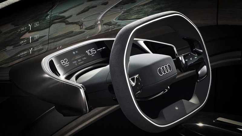 
            Audi показала Grandsphere с распашными дверьми. А еще он больше A8
        