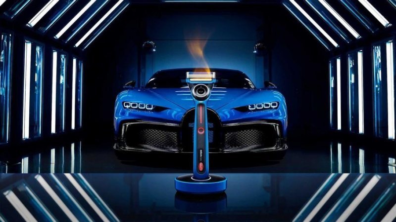 Bugatti и Gillette выпустили бритву в стиле гиперкара Chiron