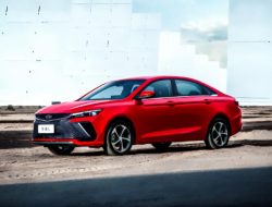 Дизайн нового седана Geely Emgrand L раскрыли на фотографиях