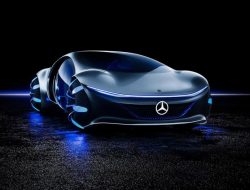 Электрокар Mercedes-Benz Vision AVTR научился читать мысли