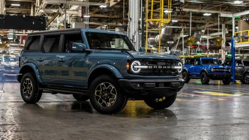 Ford перестал принимать онлайн-заказы на Bronco