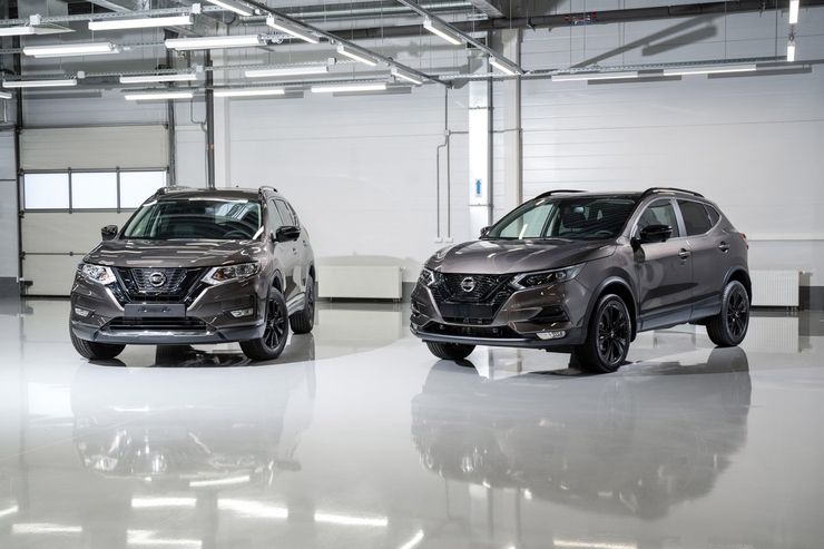 Nissan представил в России Qashqai и X-Trail в новом исполнении N-Design