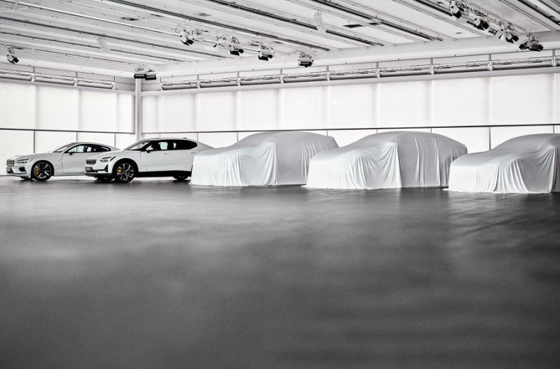 Polestar построит три новых электрокара на платформе Volvo и Geely