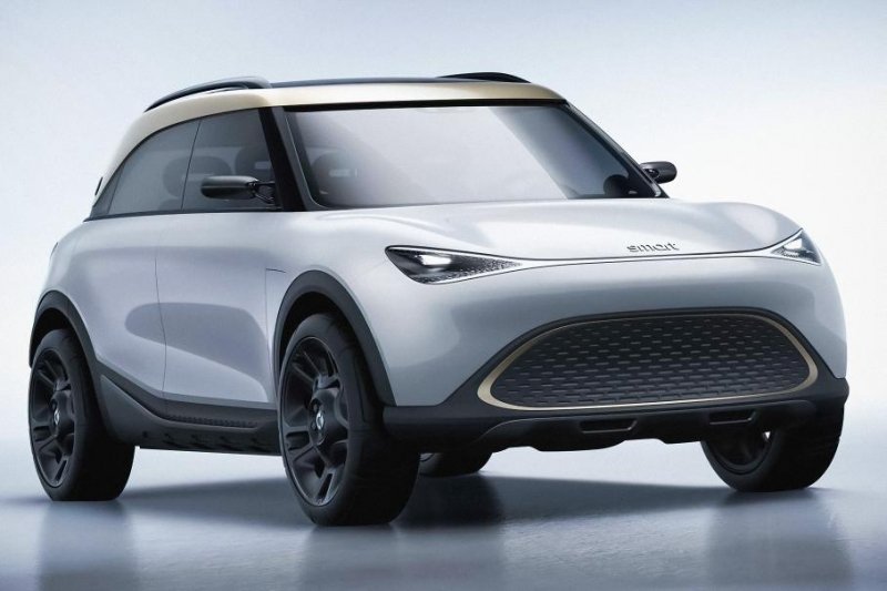 Представлен первый в истории Smart размером с MINI Countryman