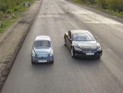 Украинец сделал электрический «Запорожец», который быстрее Tesla