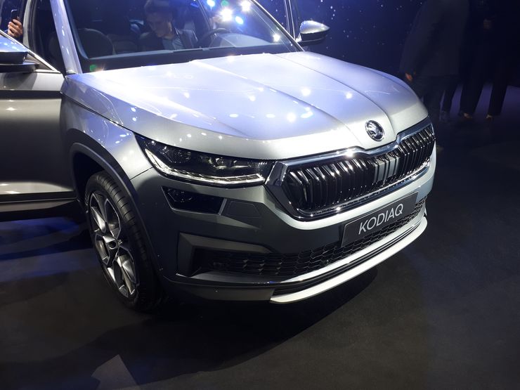 В Москве представлен обновленный Skoda Kodiaq