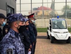 В российской полиции появились электрокары