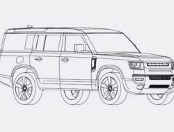 В сети рассекретили дизайн Land Rover Defender с тремя рядами сидений