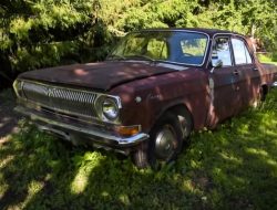 Американцы назвали «русским Cadillac» старую ржавую «Волгу», 16 лет простоявшую в гараже