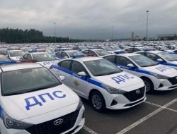 Автопарк ГИБДД России пополнился огромной партией Hyundai Solaris