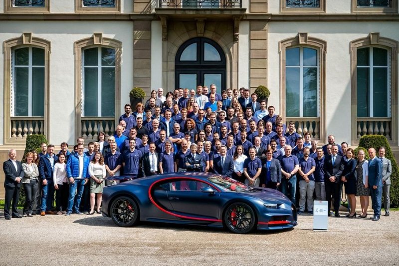 Bugatti завершает производство Chiron