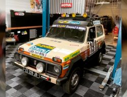 Lada Niva 80-х годов примет участие в ралли-рейде «Дакар». Фото