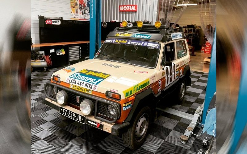 
            Lada Niva 80-х годов примет участие в ралли-рейде «Дакар». Фото
        